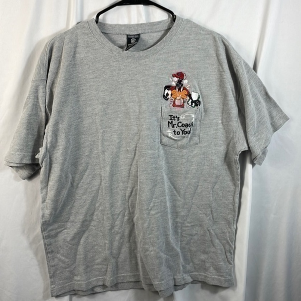 Warner Bros. "It's Mr. Coach to You" Vintage T-Shirt Size Large